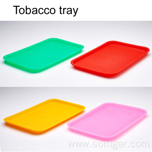 XY104SJP-01 Silicone Tobacco Smoking Ashtray serving tray